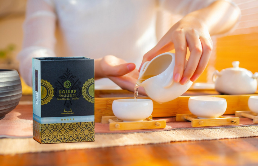 Bí quyết pha trà Oolong chuẩn vị Đôi Dép